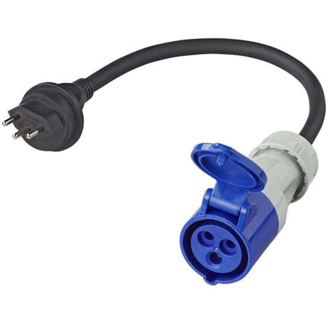 Adapterkabel 40cm 3x25mm von schweizer stecker auf cee
