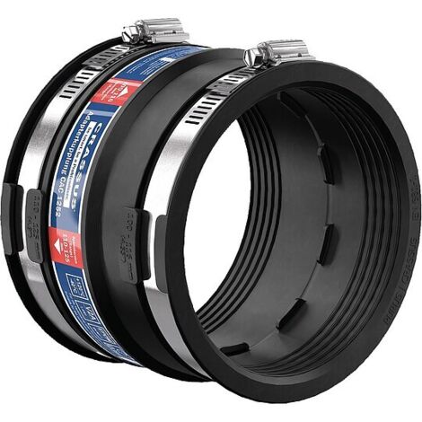 Adapterkupplung CAC 1252 Spannbereich 110-125 x 100-116 mm EPDM - PN 0,6 bar