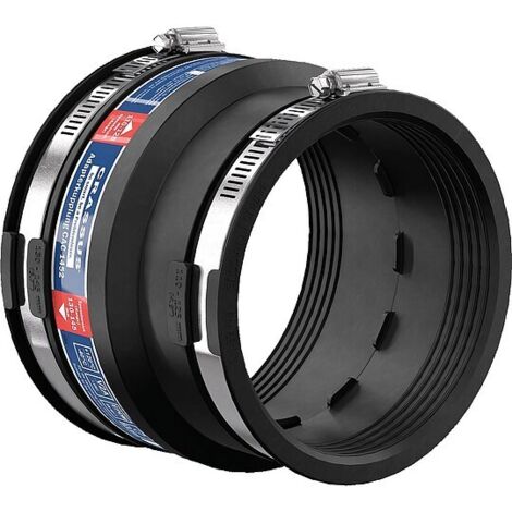 Adapterkupplung CAC 1452 Spannbereich 130-145 x 110-125 mm EPDM - PN 0,6 bar