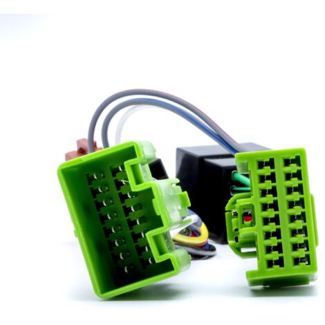 Adapterstecker Radioadapter QUADLOCK-ISO-Würfel für Volvo