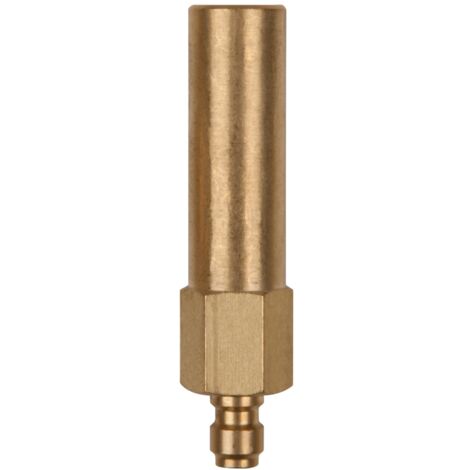 Adapterstück (lang) M8x1,0 Innengewinde und 1/4" Schlauchanschluss