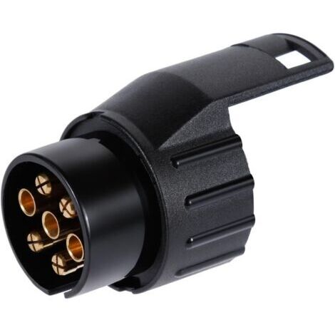 Adapteur Prise Remorque Attelage 7 Broches vers 13 Broches pour Remorque de Voiture