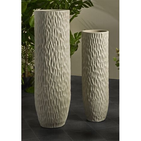 Adara Text Keramikgefäß. Morel Mole, 100 cm. 2er-Set, 30D x 100 cm.