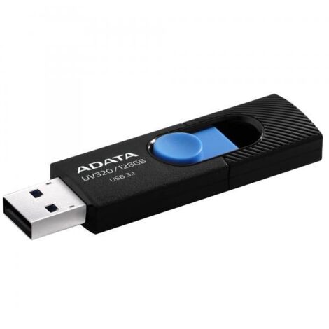 ADATA 128 GB UV320 USB 3.1. Nero/Blu, AUV320-128G-RBKBL