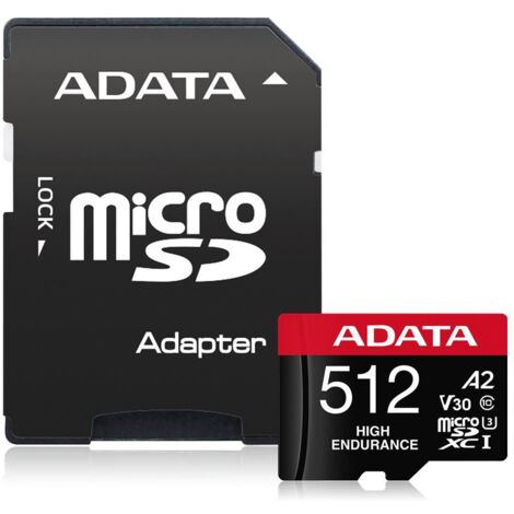 ADATA High Endurance 512 GB MicroSDXC UHS-I Classe 10