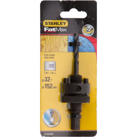 Adatatore mandrino Stanley per sega a tazza diametro regolabile 32-152 mm