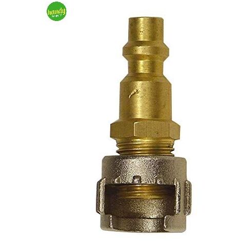 Adattatatore raccordo per aria Stanley a baionetta raccordo rapido Ø 6 x 11 mm pz 4