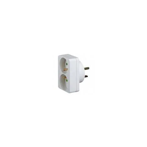 Adattatore 20A 2P + T a 16A 4400W max pin D.4.8mm