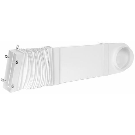 Adattatore 90° Tondo-Quadro per Aspirazione e Scarico Vortice D100 - 21884