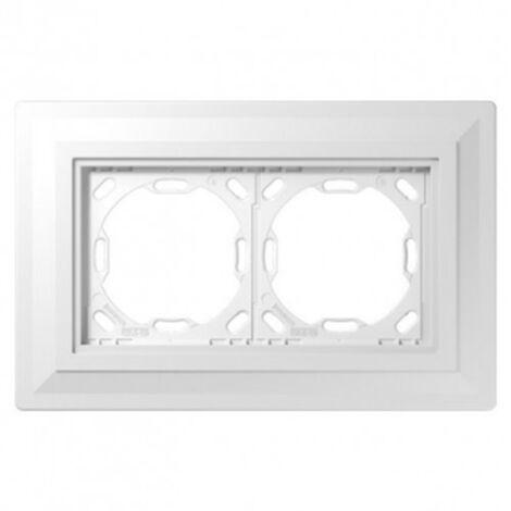 Adattatore a 2 elementi da incasso JUNG LS ZERO PA 982 G 125-0