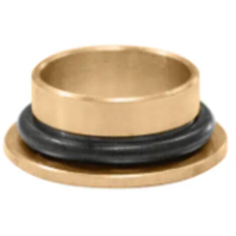 Adattatore a sede piana con O-Ring Caleffi 383000  Ottone