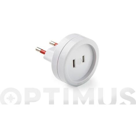 ADATTATORE AMERICANO EUROPEO 6A 250V 1416