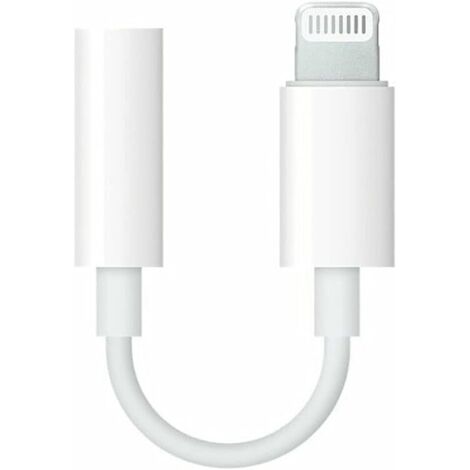 Adattatore Apple Lightning a jack per cuffie da 3,5 mm, confezione da 3