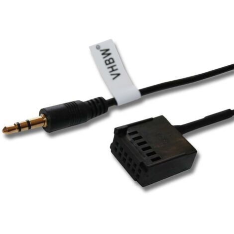 vhbw Aux Cavo adattatore Jack USB OTG per Autoradio per es. di