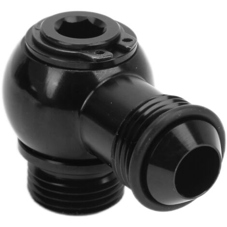 Adattatore banjo 8AN per gruppo bulloni ORB‑8 3/4 UNF Ricambi auto in gomma alluminio nera