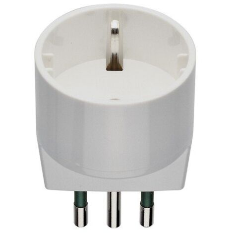 adattatore bianco s11 + p30 - vimar.