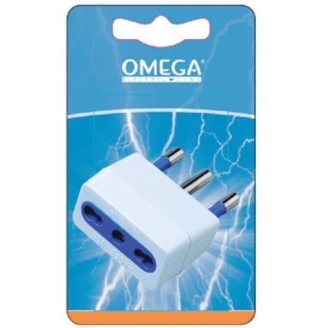 ADATTATORE BPRESA 10/16A 2P+T CON SPINA 16A