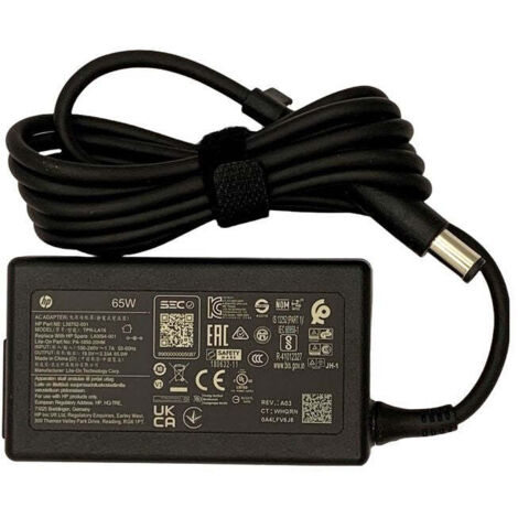 Adattatore CA per laptop HP Smart da 65 W, spina da 7,4 mm