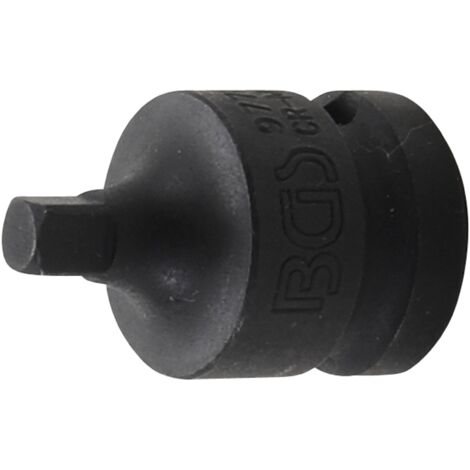 Adattatore chiavi a bussola  quadro interno 12,5 mm (1/2") - quadro esterno 6,3 mm (1/4")