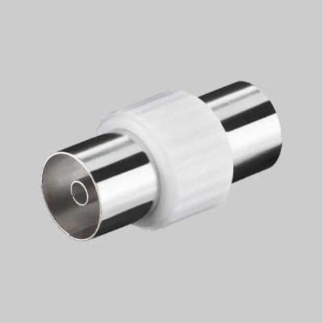 Adattatore coassiale tv presa/presa ø 9,5 mm (10 pezzi)