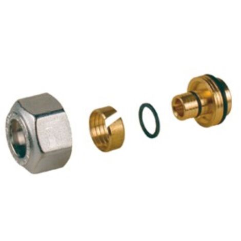 ADATTATORE CON OR E GUARNIZIONE 16X12 SET 5 PEZZI - GIACOMINI