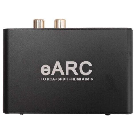 Adattatore convertitore estrattore audio 192 kHz compatibile con EARC ARC DTS Atmos AC3