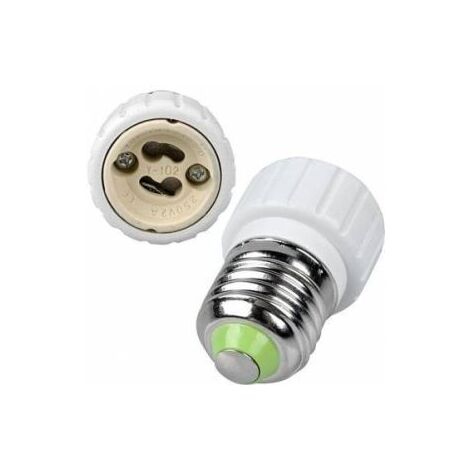 Adattatore/Convertitore portalampada da E27 a GU10