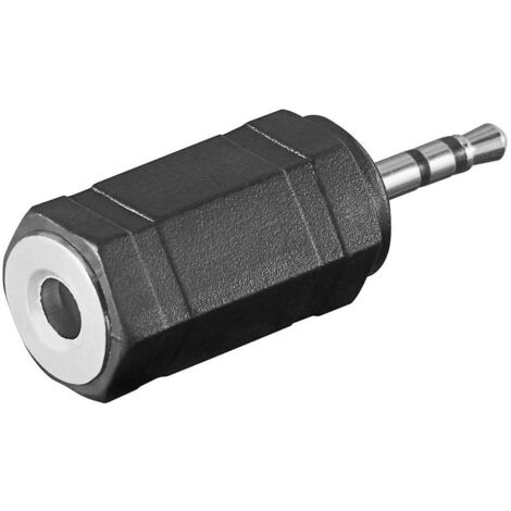 adattatore cuffie jack aux da 2.5 mm a presa stereo 3.5 mm audio