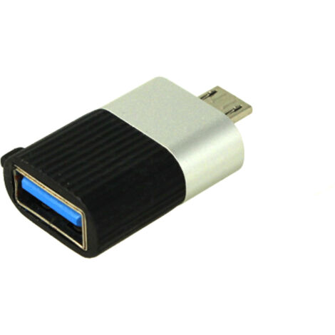 Adattatore Da USB-A Femmina a Micro USB Maschio Con Portachiave Incluso