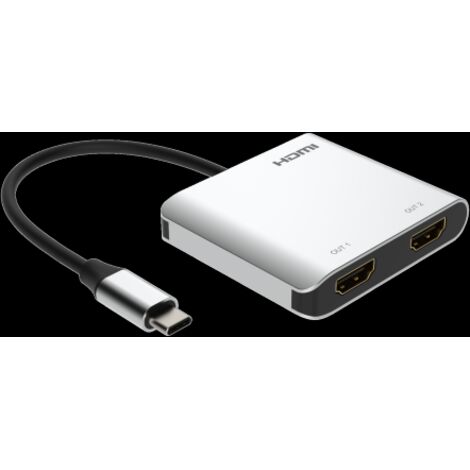 Adattatore da USB-C a 2xHDMI, 4K60Hz , HDR + USB3.0-3.1-3.2