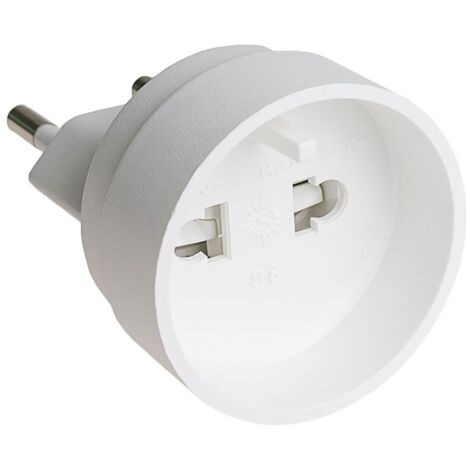 Adattatore da viaggio 2p, 10a 250v Solera