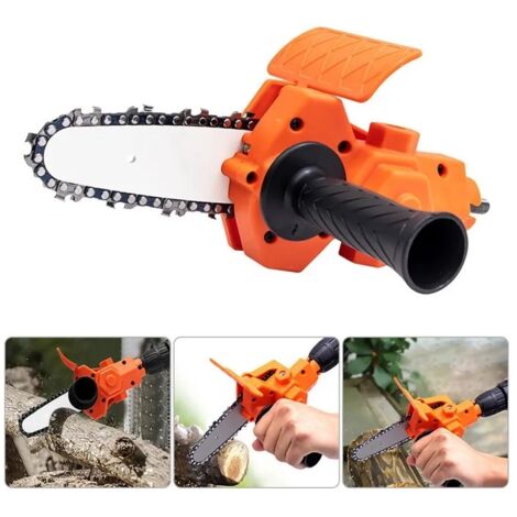 Adattatore di conversione della testa della sega di facile montaggio per trapano elettrico portatile in adattatore per sega (per trapano elettrico da 6 pollici)