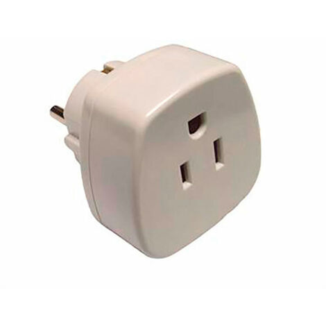 Adattatore di Corrente BF Bianco 250 V
