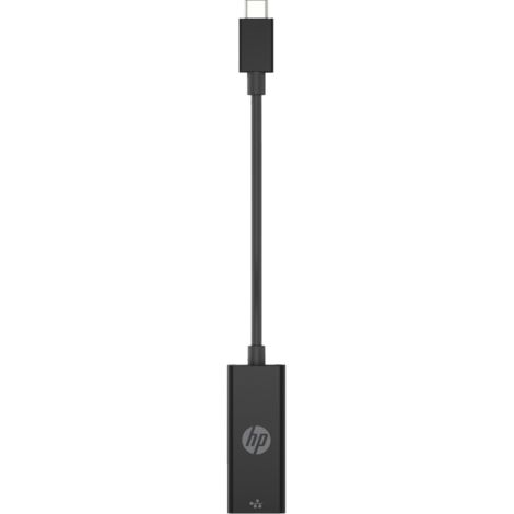 Adattatore di rete Usb Hp G2 da Usb-C a RJ-45 Nero [4Z527AA]