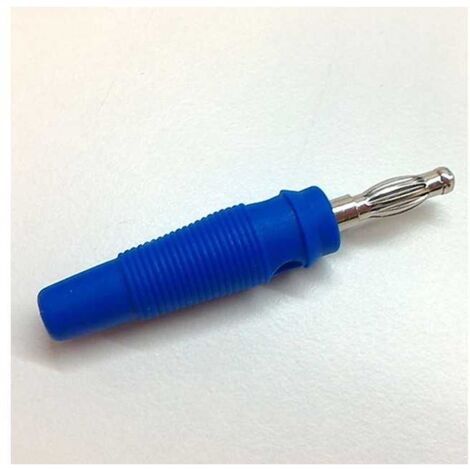 Adattatore di sicurezza 4mm Blu