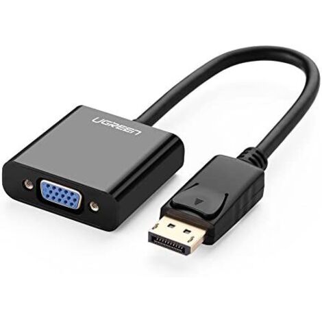 Adattatore displayport maschio a vga femmina ugreen - nero