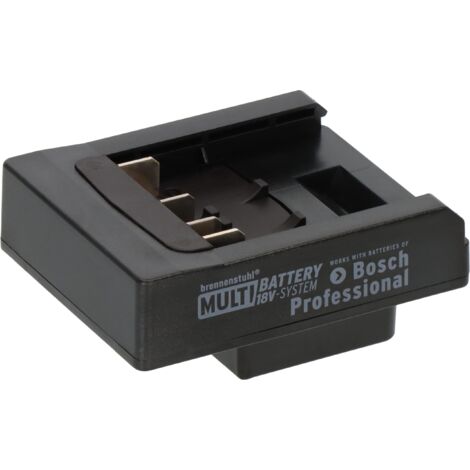 Adattatore elettrico Brennenstuhl nero compatto 69 mm
