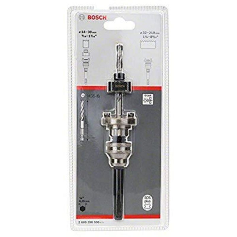 Pro Q-Lock supporto a innesto SDS plus per sistema a cambio rapido per seghe a foro