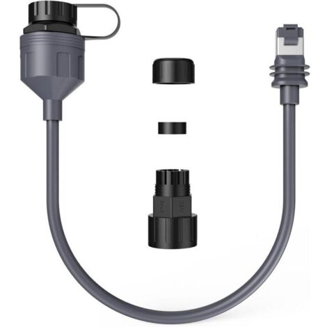 Adattatore Ethernet Gen 3/Mini, accoppiatore di riparazione di estensione impermeabile per S Gen3 Standard SPX a RJ45, compatibile con Star Link V3/Mini Dishy (confezione da 1)