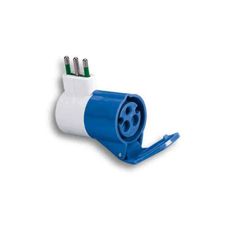 Electraline 80958 Adattatore Presa Industriale 16A 2P+T