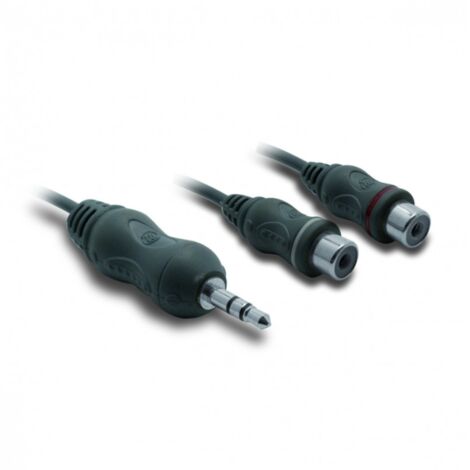 Adattatore Jack mas/2RCA fem