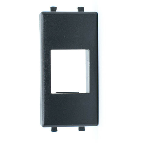 Adattatore Keystone RJ45 Fanton per serie AVE TEKLA 44 Nero 23958