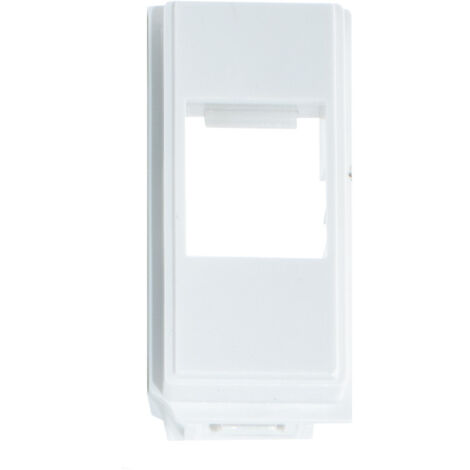 Adattatore Keystone RJ45 Fanton per serie LIVING NOW Bianco 23959