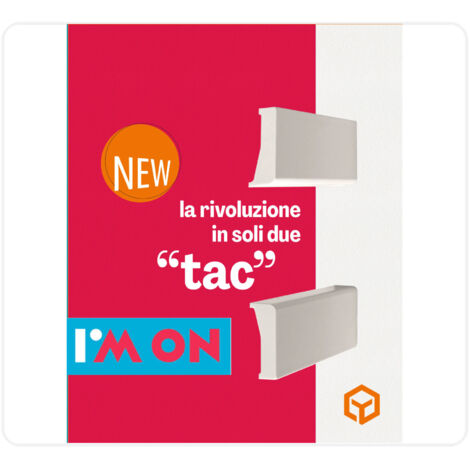 Adattatore Living Now 3 Moduli Nero (2Pz) ( TECNOSWITCH cod. AT001NN )