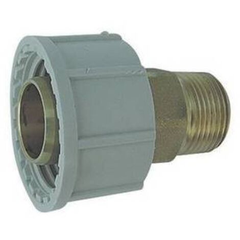 ADATTATORE MASCHIO IN OTTONE PLASSON 1 x 40 PLASS