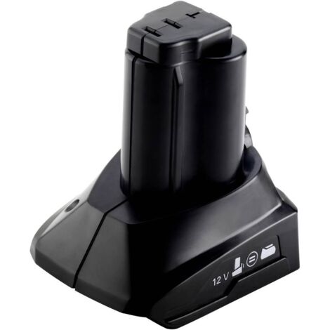 Adattatore Metabo Compatibile Batterie 12 Volt Nero