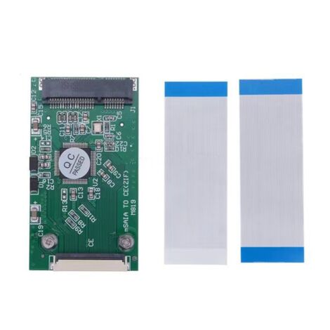 Adattatore MSATA SSD A CE ZIF Mini PCI-e 40 Pin Scheda Convertitore da 1,8 Pollici di Trasferimento