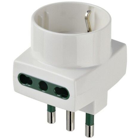 adattatore multiplo bianco s17+2p17/11+p30 - vimar.