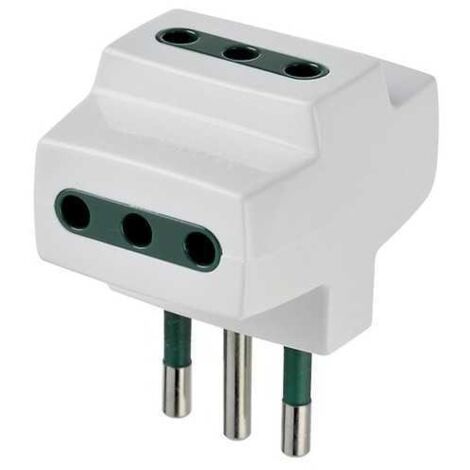 Adattatore multiplo vimar s11+ 3p11 bianco - 00320.b