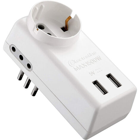 ADATTATORE MULTIPRESA USB art.71039